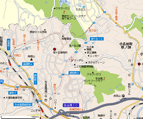 岐阜県管内新地図 岐阜日日新聞創刊満三十年記念発行(高橋嘉津美